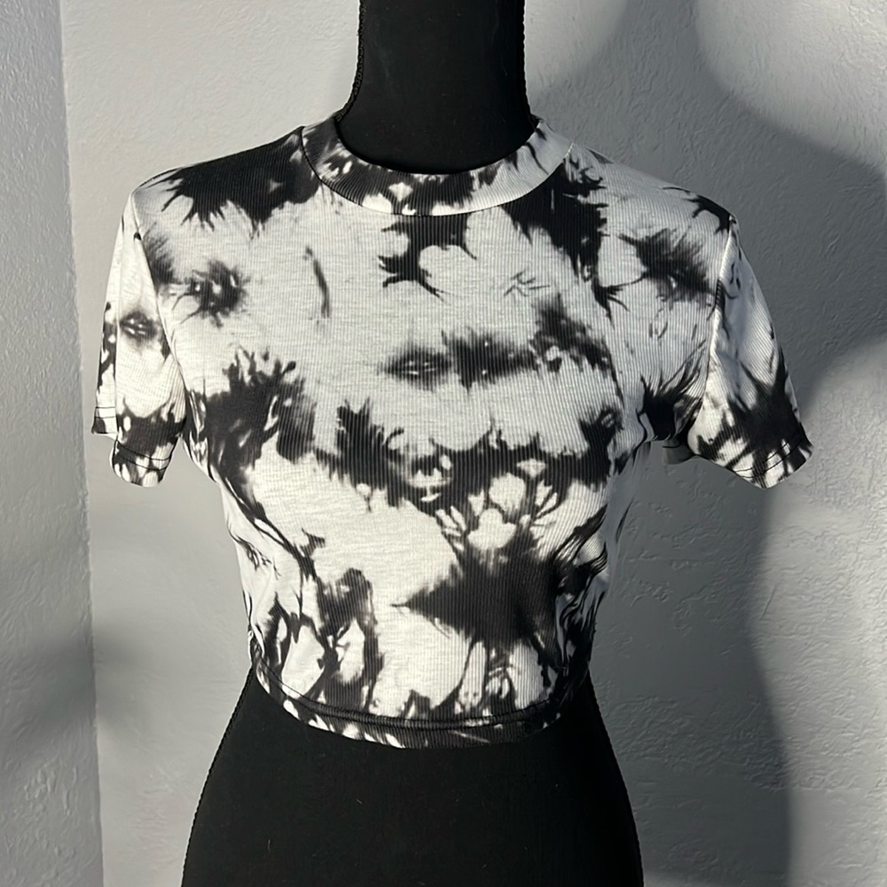 Tie dye crop top